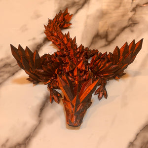 3-D Printed Baby Winged Dragons