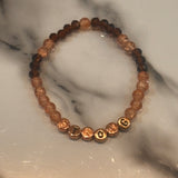 Stretchy Glass Bead Word Bracelets
