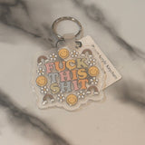 Acrylic Phrase Keychain