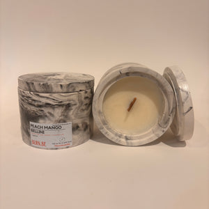 Wood Wick Gypsum Jar Candles