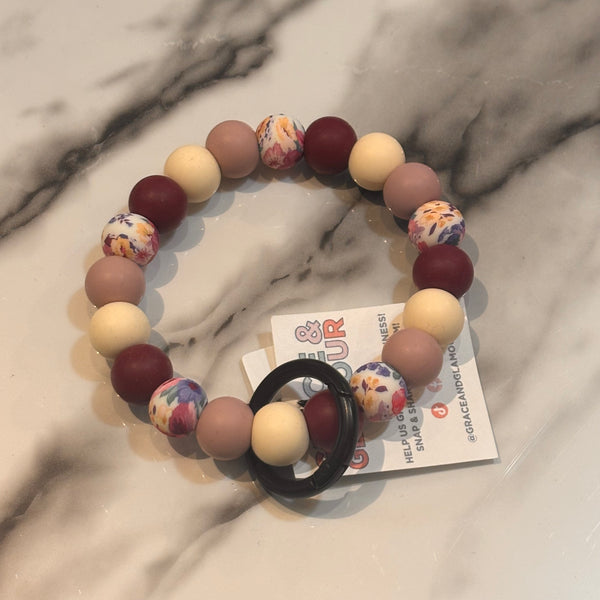 Silicone Keychain Wristlets