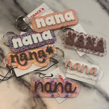 Acrylic Family Keychains