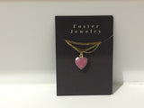 Heart pendant necklace