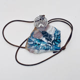 Assorted Painted Stone Necklaces