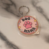 Acrylic Phrase Keychain