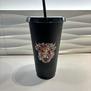 24 oz Plastic Cold Cup Tumblers