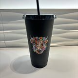 24 oz Plastic Cold Cup Tumblers