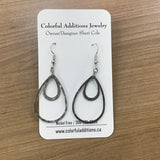 Double Tear Drop Earrings