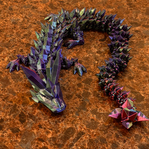 3-D Printed Crystal Dragon