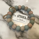 Silicone Keychain Wristlets