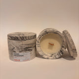 Wood Wick Gypsum Jar Candles