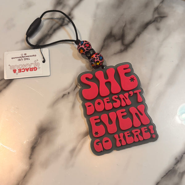 Acrylic/Wood Car Charms