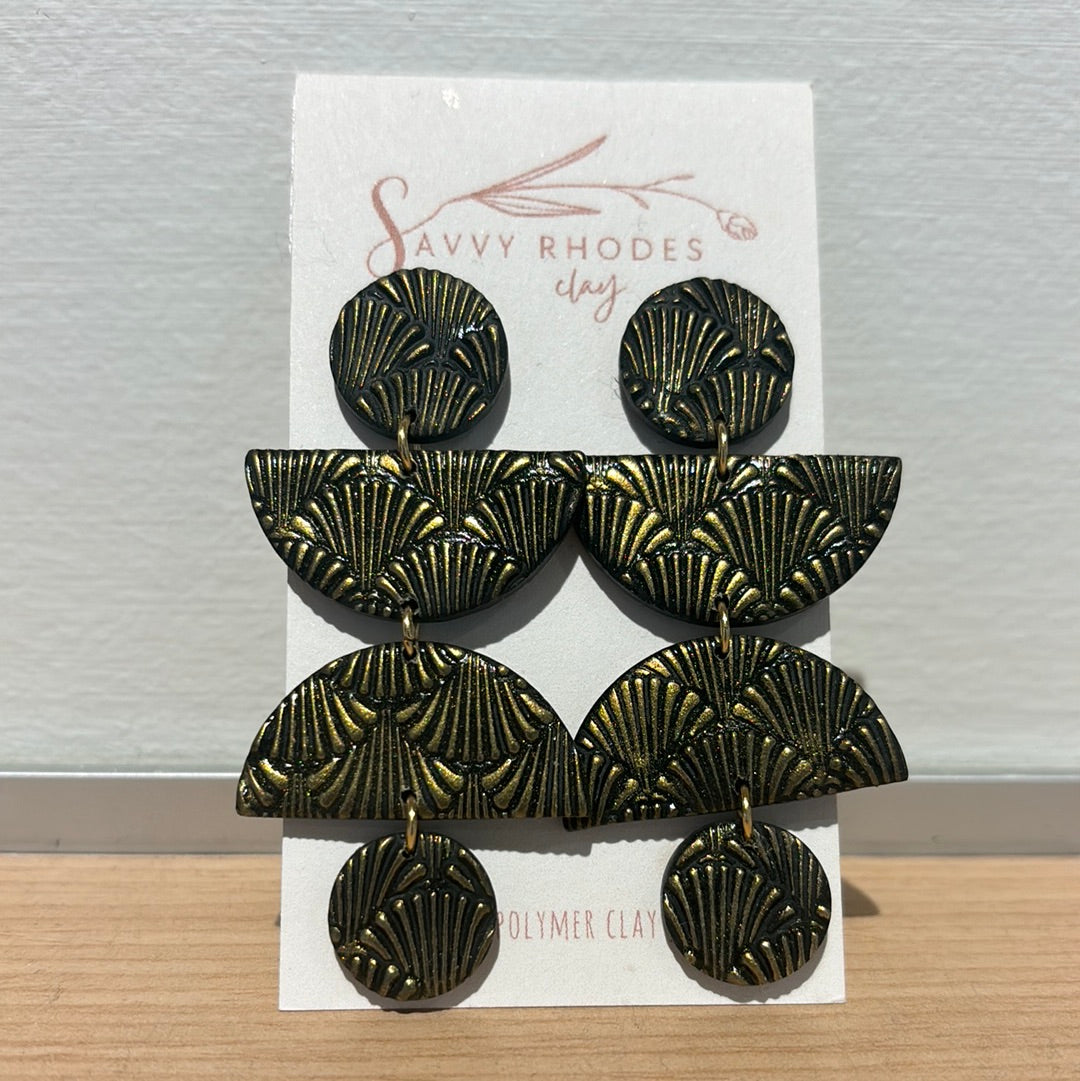 Large Boho Dangle Earring