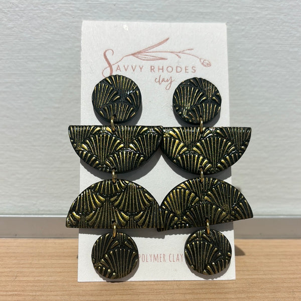 Large Boho Dangle Earring