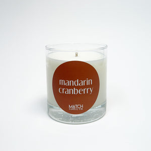 Soy Wax Candles, Cotton Wick (Fall + Winter)