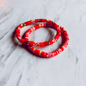 Clay Bead Bracelets