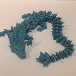 3-D Printed Crystal Dragon