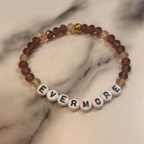 Stretchy Glass Bead Word Bracelets