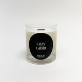 Soy Wax Candles, Wood Wick (Fall + Winter)