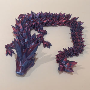 3-D Printed Crystal Dragon