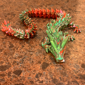 3-D Printed Crystal Dragon