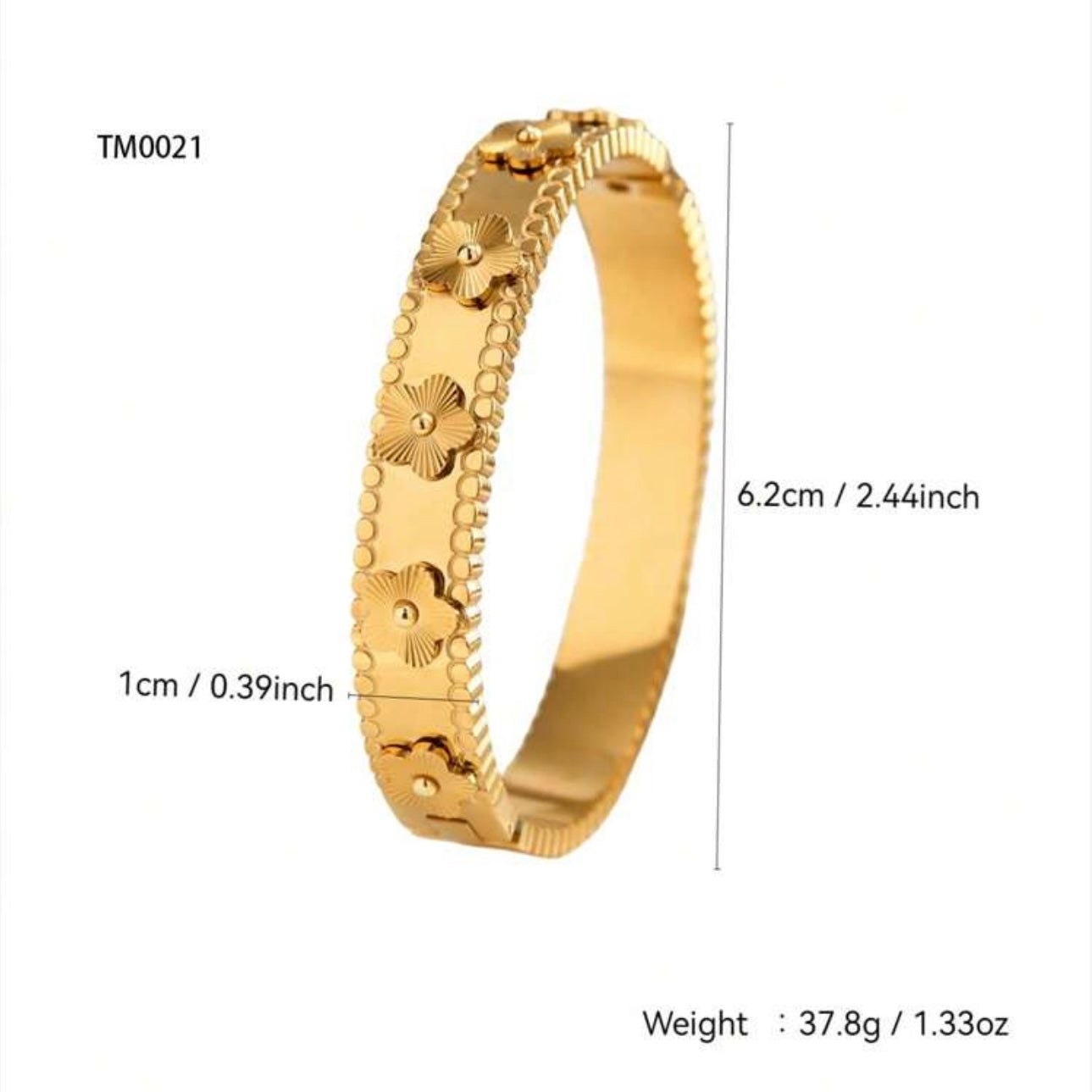 18K Gold Plated Bangles