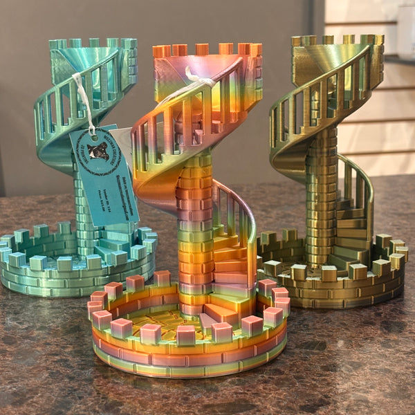 3-D Printed Dice Towers