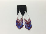 Seed Bead Earrings Med