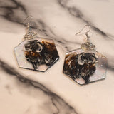 Assorted Painted Glass/Sea Glass Earrings