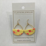 Half Circle Dangle Earrings