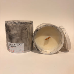 Wood Wick Gypsum Jar Candles