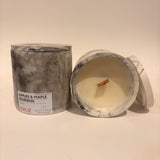 Wood Wick Gypsum Jar Candles