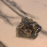 Assorted Painted Stone Necklaces