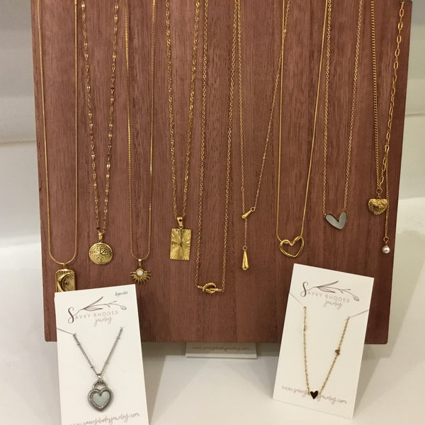 18 K Gold Plated Necklaces