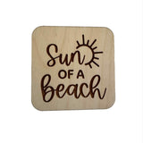 Individual Wood Coasters