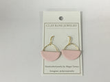 Half Circle Dangle Earrings