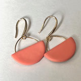 Half Circle Dangle Earrings
