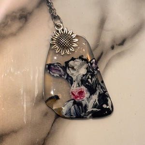 Assorted Painted Stone Necklaces