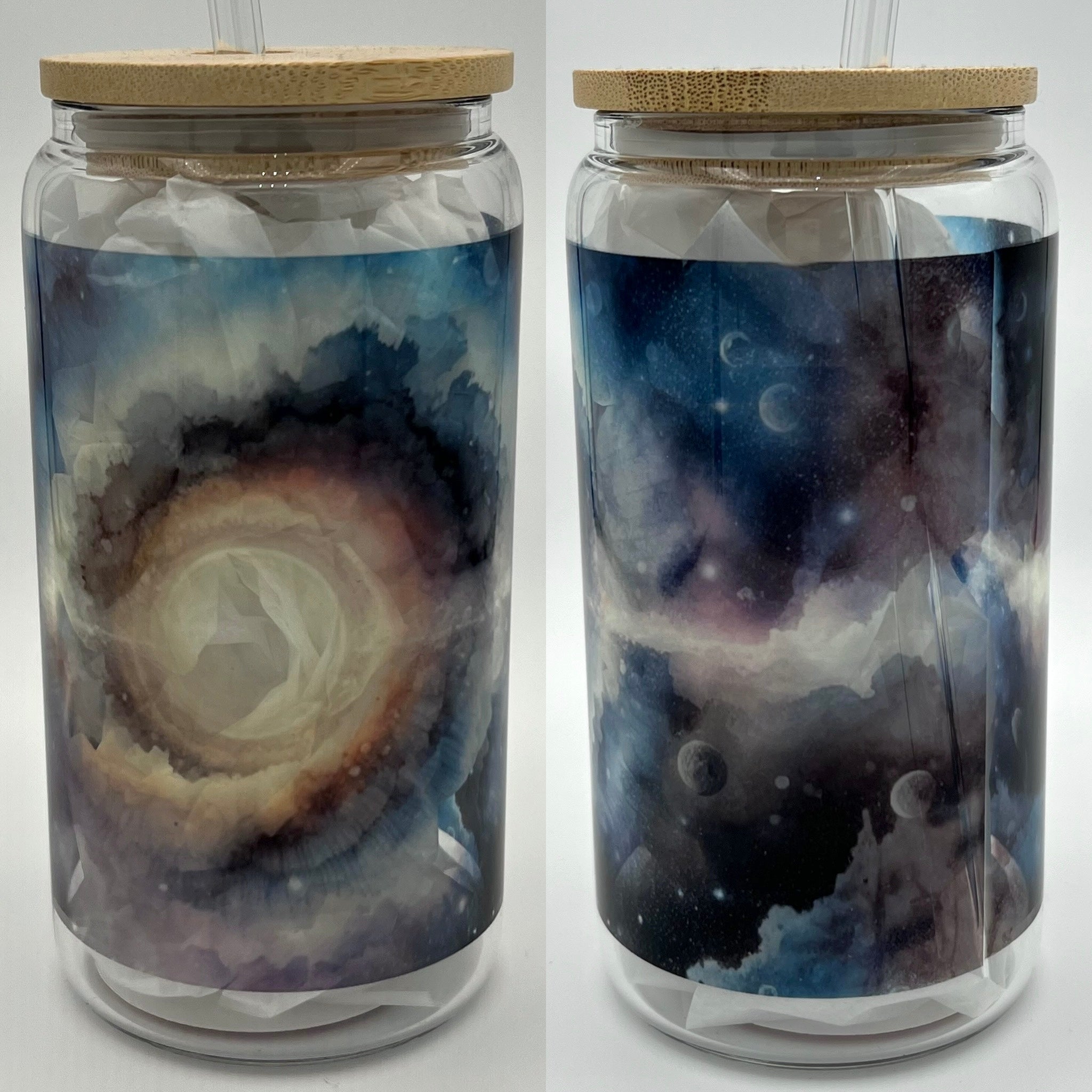 Space Libbey Glass Can Cup