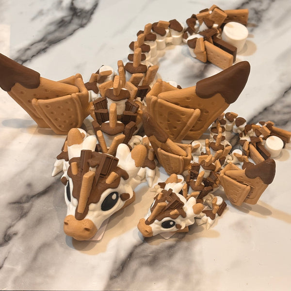 3-D Printed S'mores Dragons