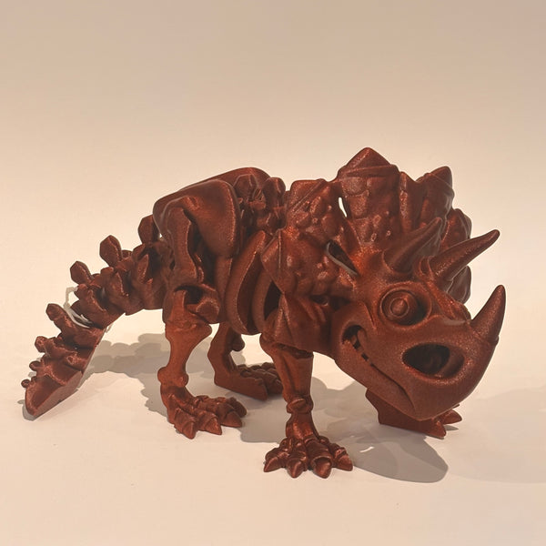 3-D Printed Big Skeletal Triceratops