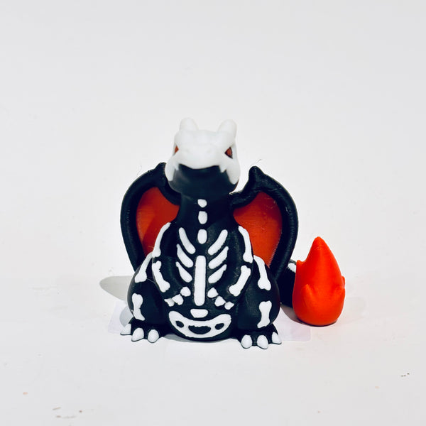 3-D Printed Skeleton Charizard