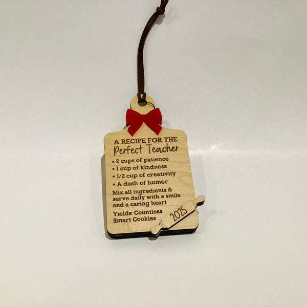 Teacher Holiday Gift Card Holder