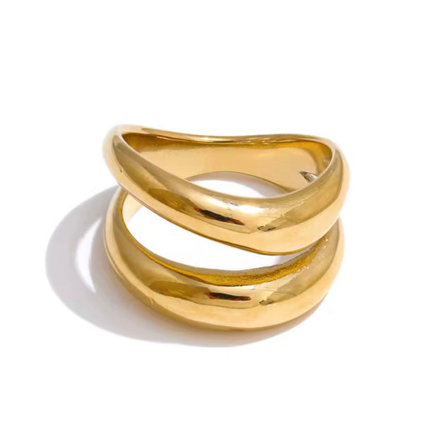 18K Gold Plated Rings