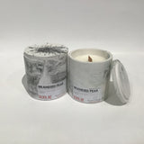 Wood Wick Gypsum Jar Candles