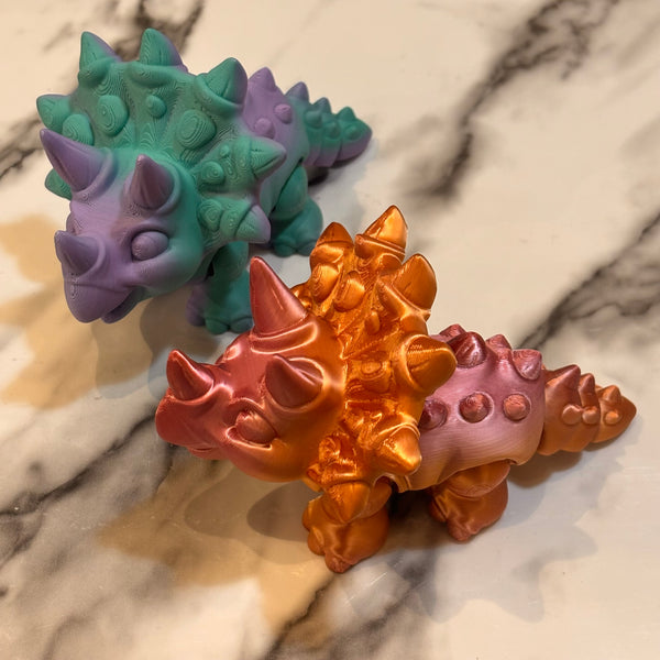 3-D Printed Medium Baby Triceratops