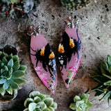 Assorted Painted Glass/Sea Glass Earrings