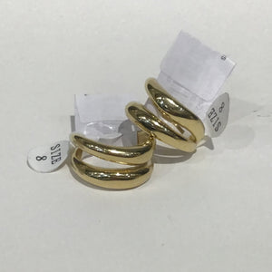 18K Gold Plated Rings