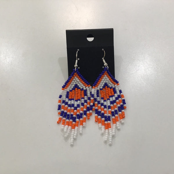 Seed Bead Earrings Sm