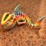 3-D Printed XL Skeleton Shark